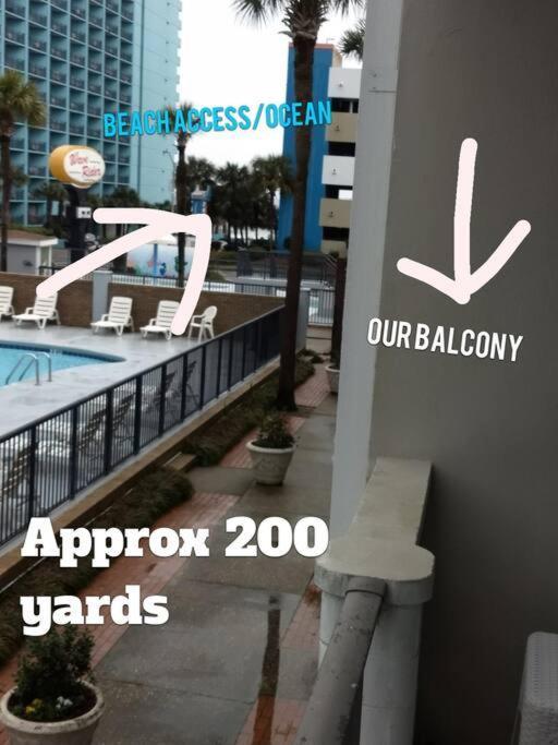 Pool Front & Across From Beach Myrtle Beach Exterior photo